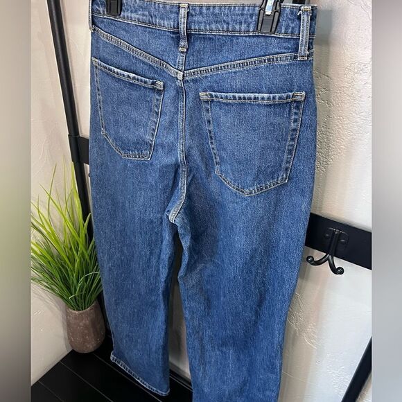 Wild fable highest rise baggy jeans distressed medium wash size 29/8 - Picture 5 of 16